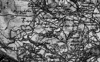 Old map of Bryn- Adda in 1897