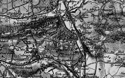 Old map of Pen-y-fai in 1897