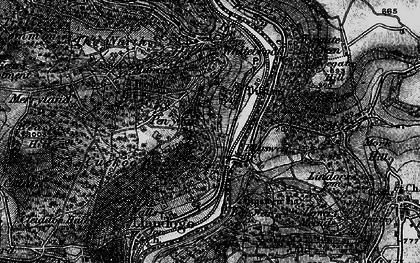 Old map of Bigsweir Ho in 1897