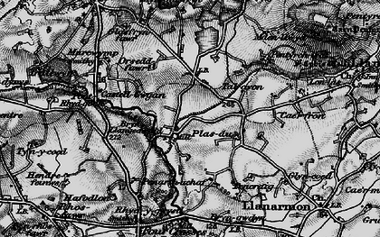 Old map of Pencaenewydd in 1899