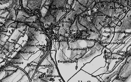 Old map of Pencraig in 1899