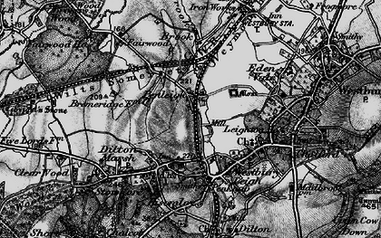 Old map of Penleigh in 1898