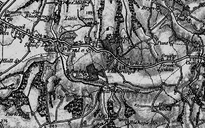 Old map of Penley in 1897