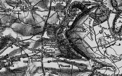 Old map of Penllyn in 1897