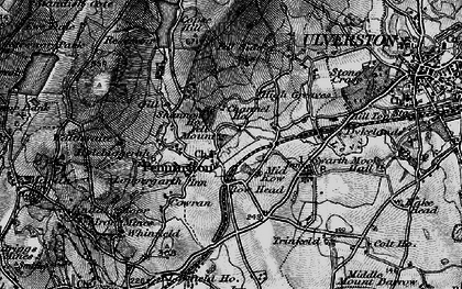 Old map of Pennington in 1897