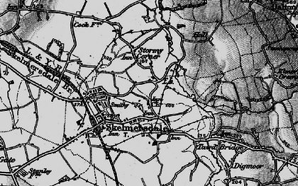 Old map of Pennylands in 1896