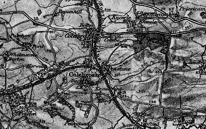 Old map of Penstone in 1898