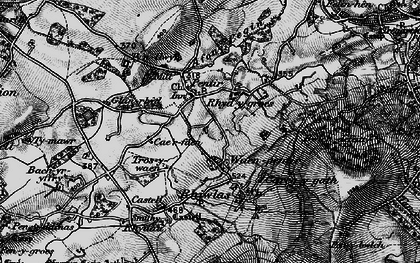 Old map of Pentir in 1899