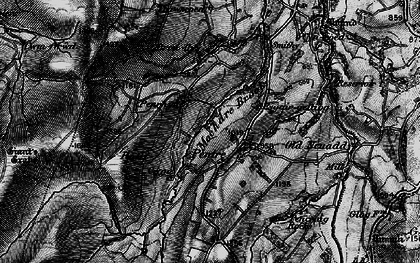 Old map of Bryn Llyndwr in 1899