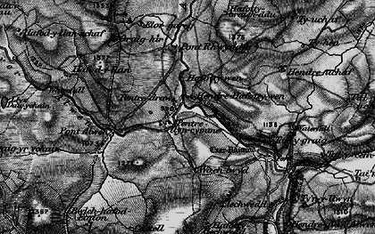 Old map of Tan-y-ffordd in 1897