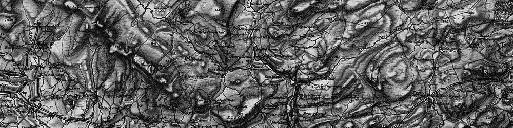 Old map of Tan-y-ffordd in 1897