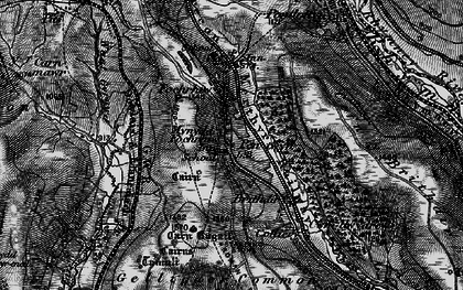 Old map of Pentwyn in 1897
