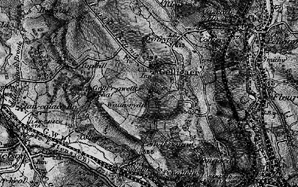 Old map of Penybryn in 1897