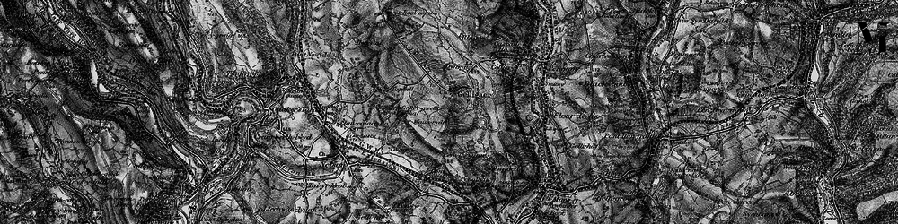 Old map of Penybryn in 1897