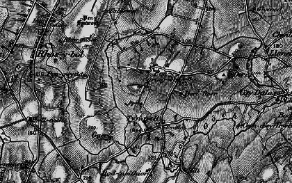 Old map of Penygraigwen in 1899