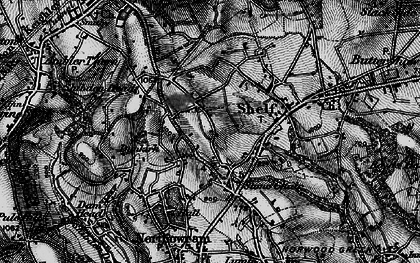 Old map of Pepper Hill in 1896