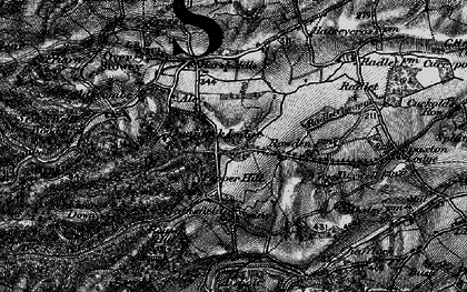 Old map of Pepper Hill in 1898