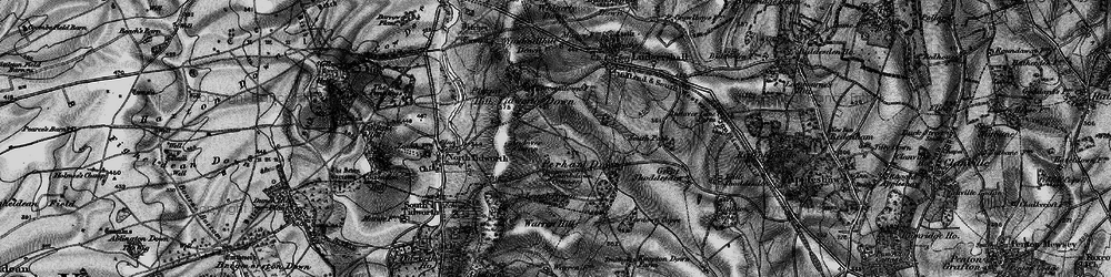 Old map of Perham Down in 1898