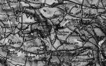 Old map of Perkin's Village in 1898