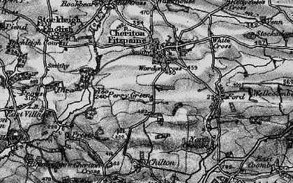 Old map of Perry in 1898