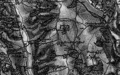 Old map of Pheasants in 1895