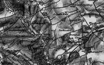 Old map of Piccotts End in 1896