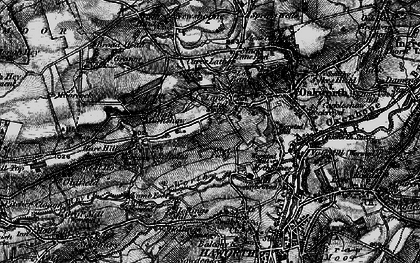 Old map of Pickles Hill in 1898