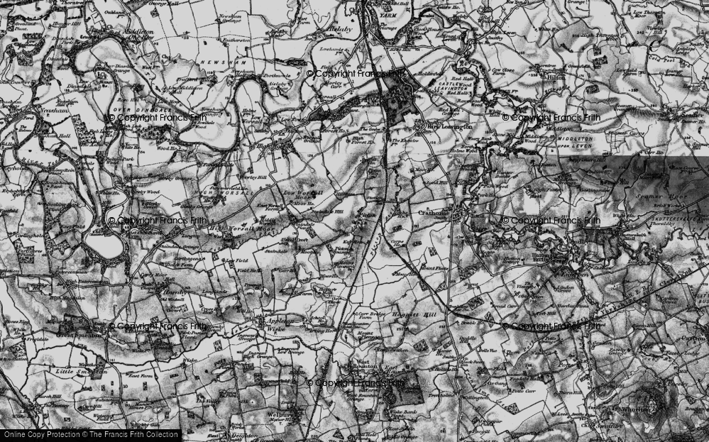 Old Map of Picton, 1898 in 1898