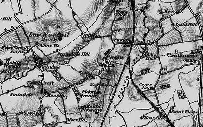 Old map of Picton in 1898