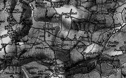 Old map of Pigstye Green in 1896