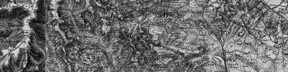 Old map of Pikeshill in 1895