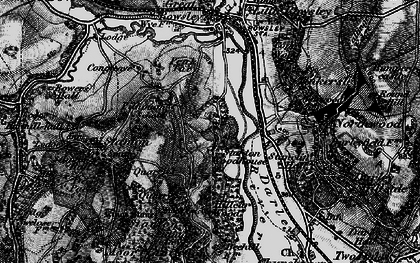 Old map of Pilhough in 1897