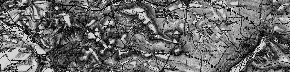 Old map of Windmill Hill in 1896