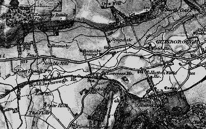 Old map of Bousdale Woods in 1898