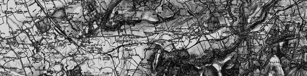 Old map of Pinchinthorpe in 1898