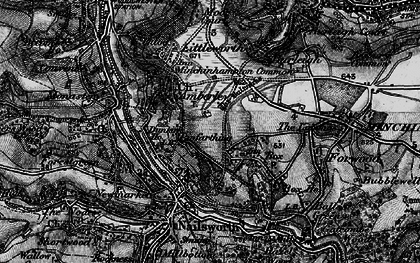 Old map of Pinfarthings in 1897