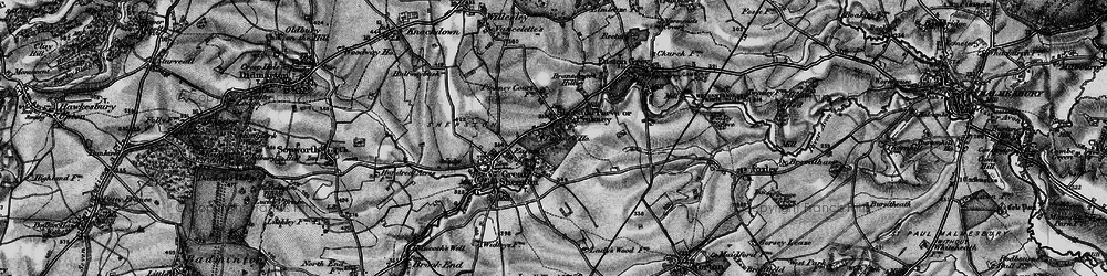 Old map of Pinkney in 1897