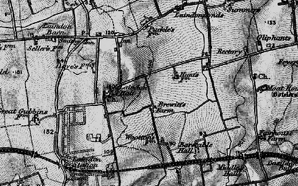 Old map of Gloucester Park in 1896