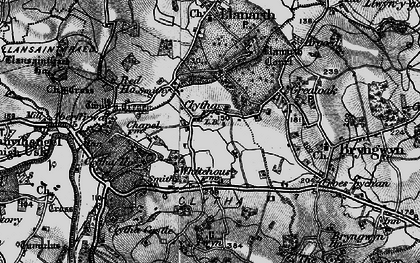 Old map of Pit in 1896