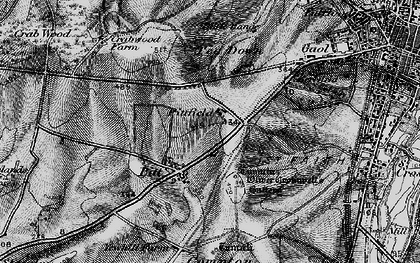 Old map of Pitt in 1895
