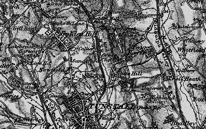 Old map of Pitts Hill in 1897