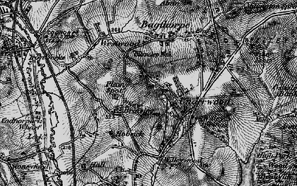 Old map of Plain Spot in 1895