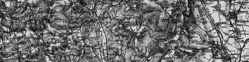 Old map of Plain Spot in 1895