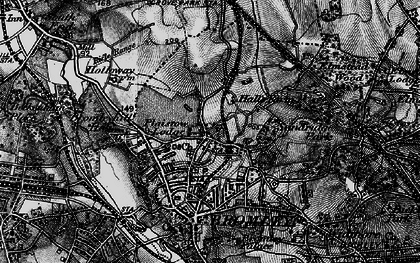 Old map of Plaistow in 1895