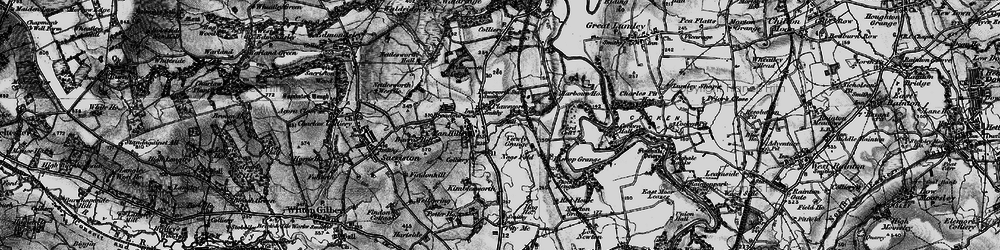 Old map of Plawsworth in 1898