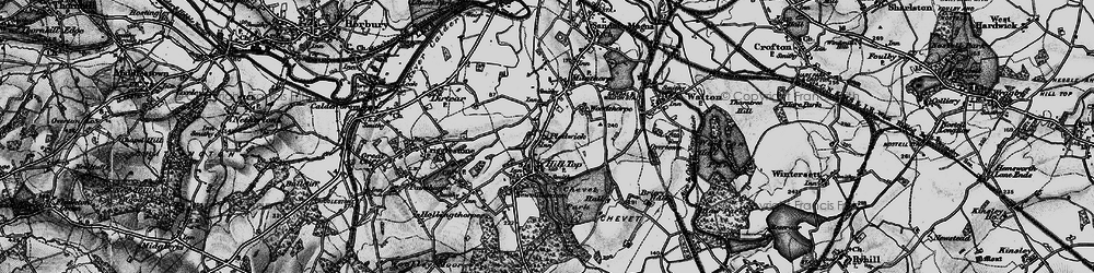 Old map of Pledwick in 1896