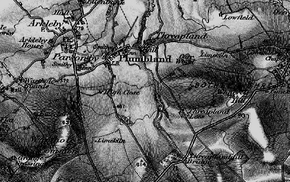 Old map of Plumbland in 1897
