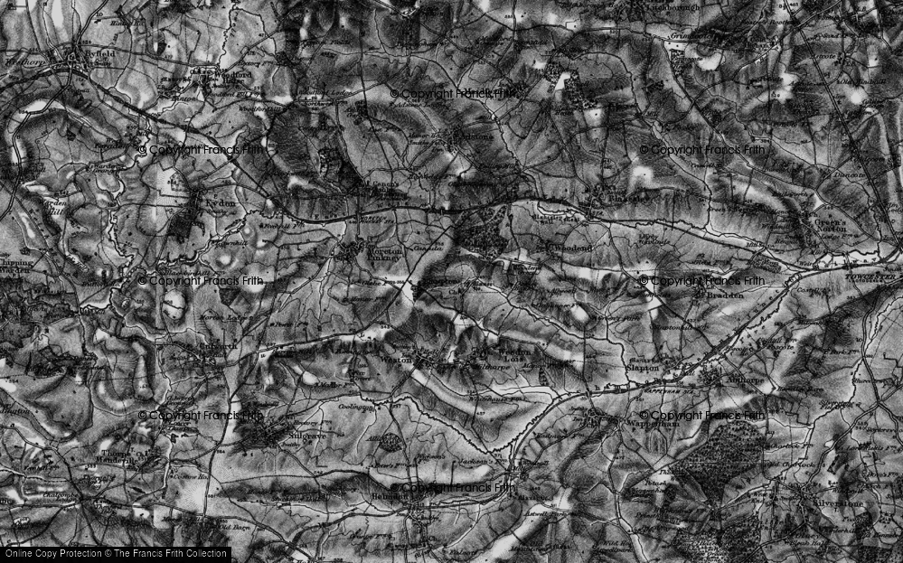 Old Map of Plumpton, 1896 in 1896