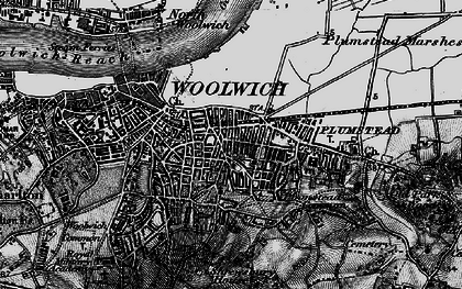 Plumstead 1896 Rne807729 Index Map 