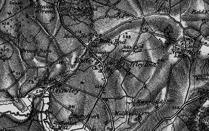 Old map of Poffley End in 1895